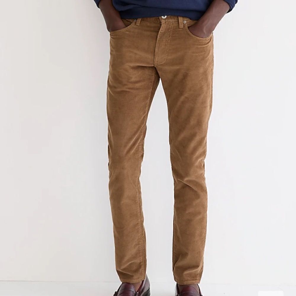 J.Crew 484 Slim-fit pant in corduroy